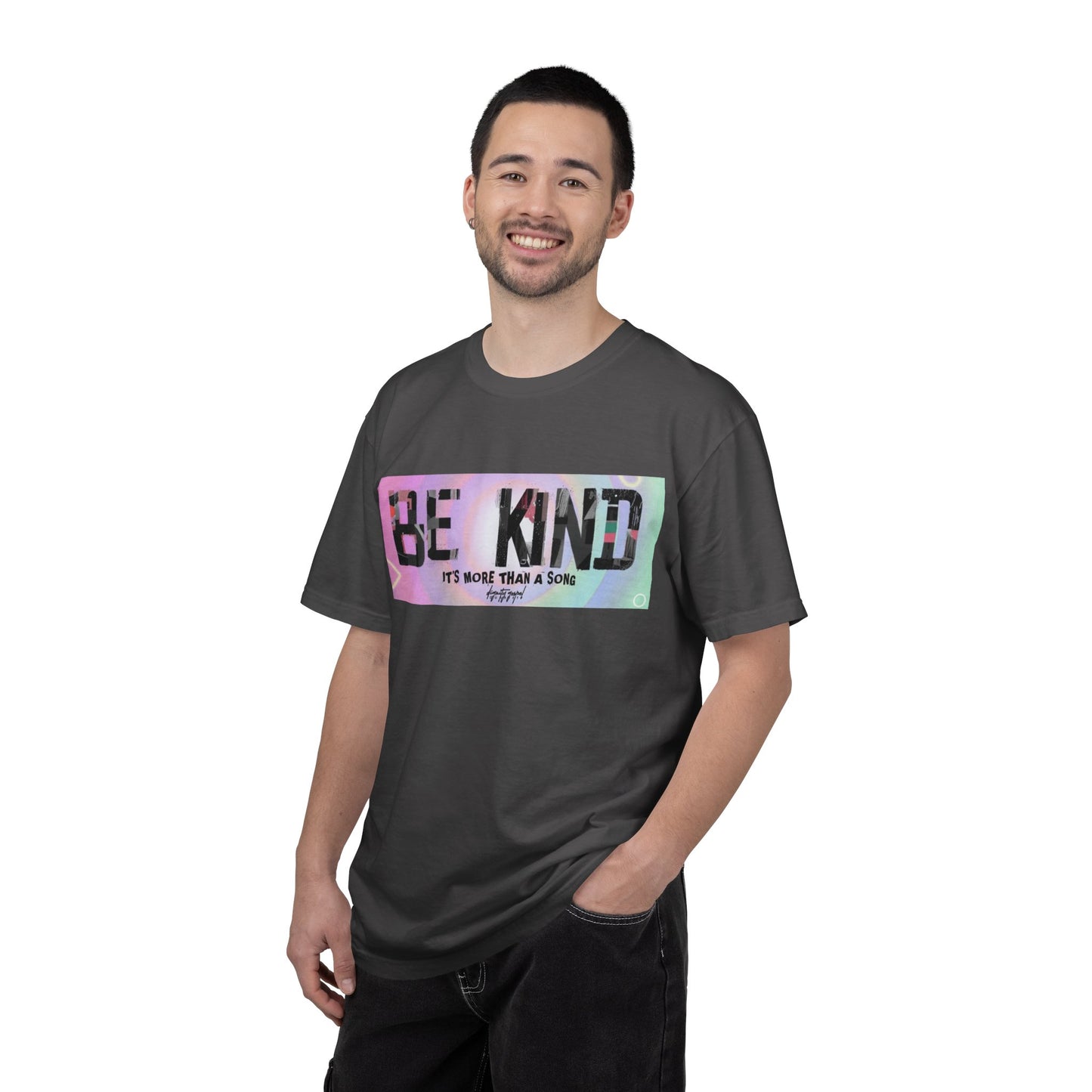 Be Kind Unisex Garment-Dyed T-shirt | Empowering Apparel, Positive Vibes, Comfortable Fashion, Gift for Friends, Motivational Tee