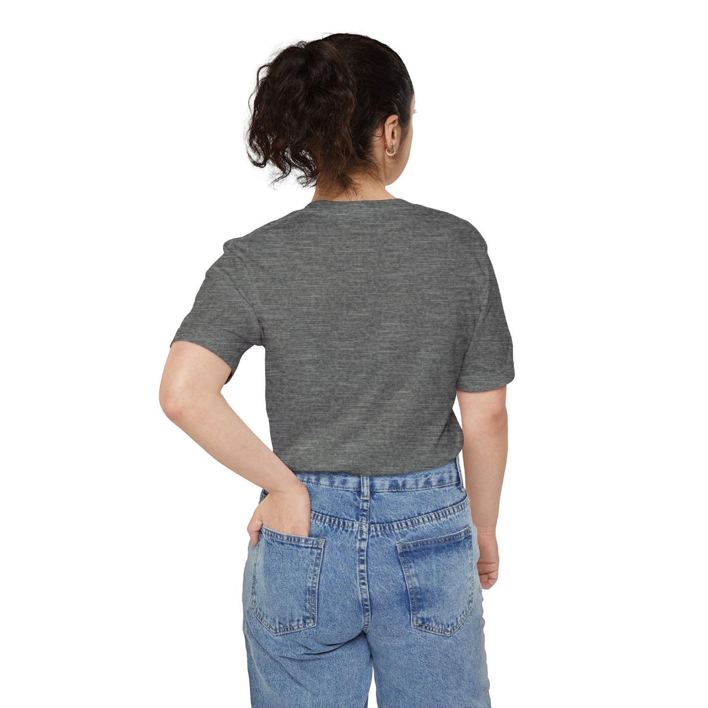 Unscripted Pocket T-Shirt — Minimal Heather Gray Pocket Tee