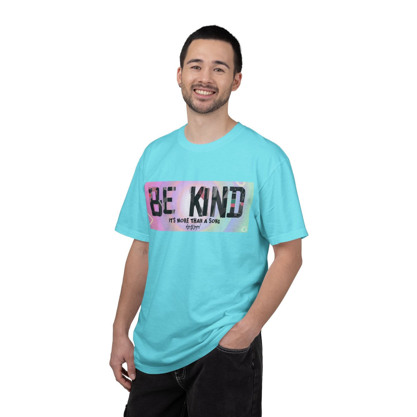 Be Kind Unisex Garment-Dyed T-shirt | Empowering Apparel, Positive Vibes, Comfortable Fashion, Gift for Friends, Motivational Tee