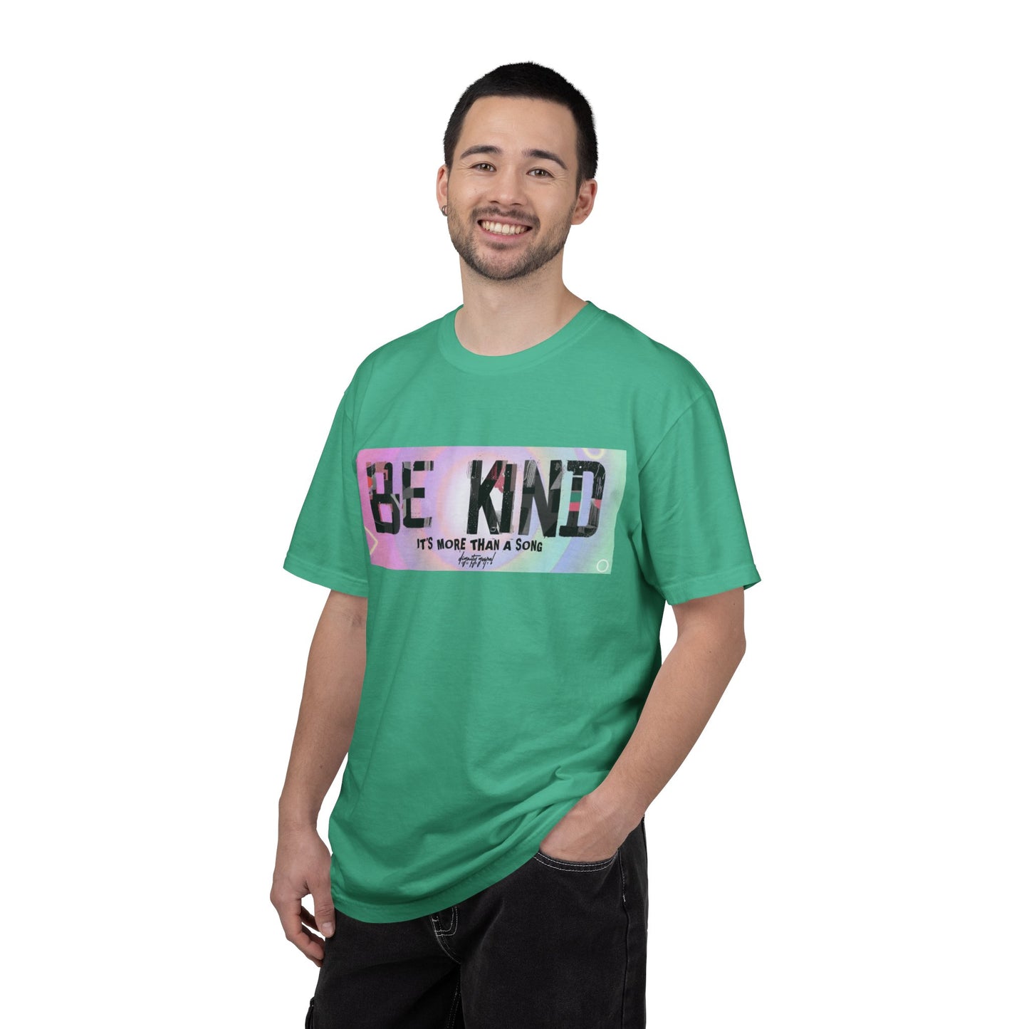 Be Kind Unisex Garment-Dyed T-shirt | Empowering Apparel, Positive Vibes, Comfortable Fashion, Gift for Friends, Motivational Tee