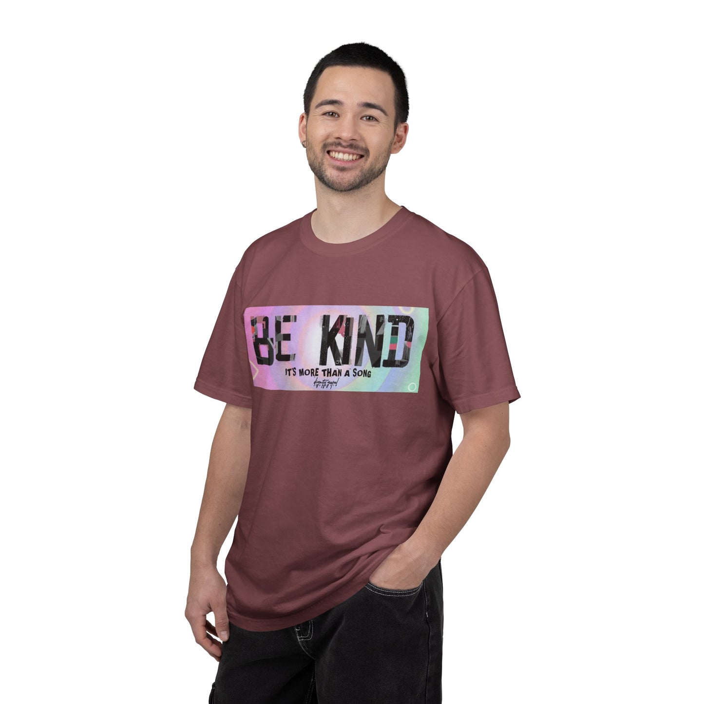Be Kind Unisex Garment-Dyed T-shirt | Empowering Apparel, Positive Vibes, Comfortable Fashion, Gift for Friends, Motivational Tee