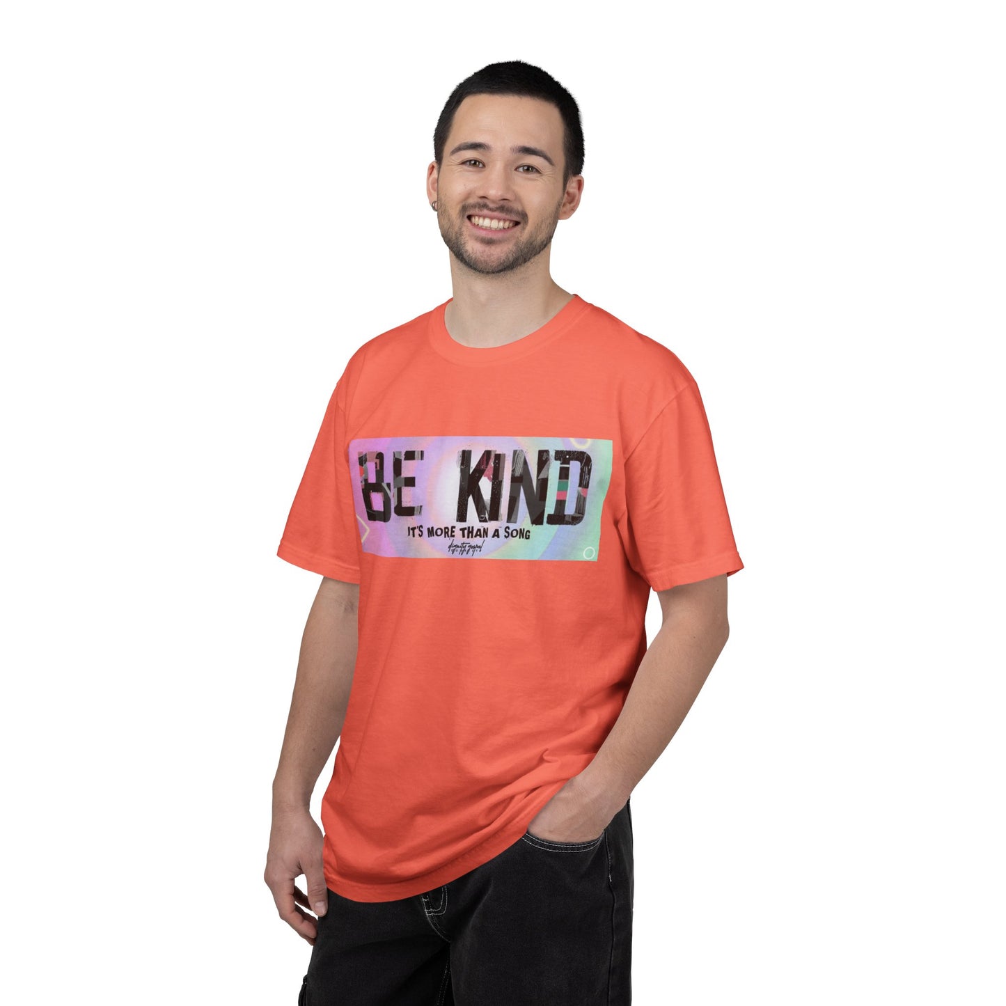 Be Kind Unisex Garment-Dyed T-shirt | Empowering Apparel, Positive Vibes, Comfortable Fashion, Gift for Friends, Motivational Tee